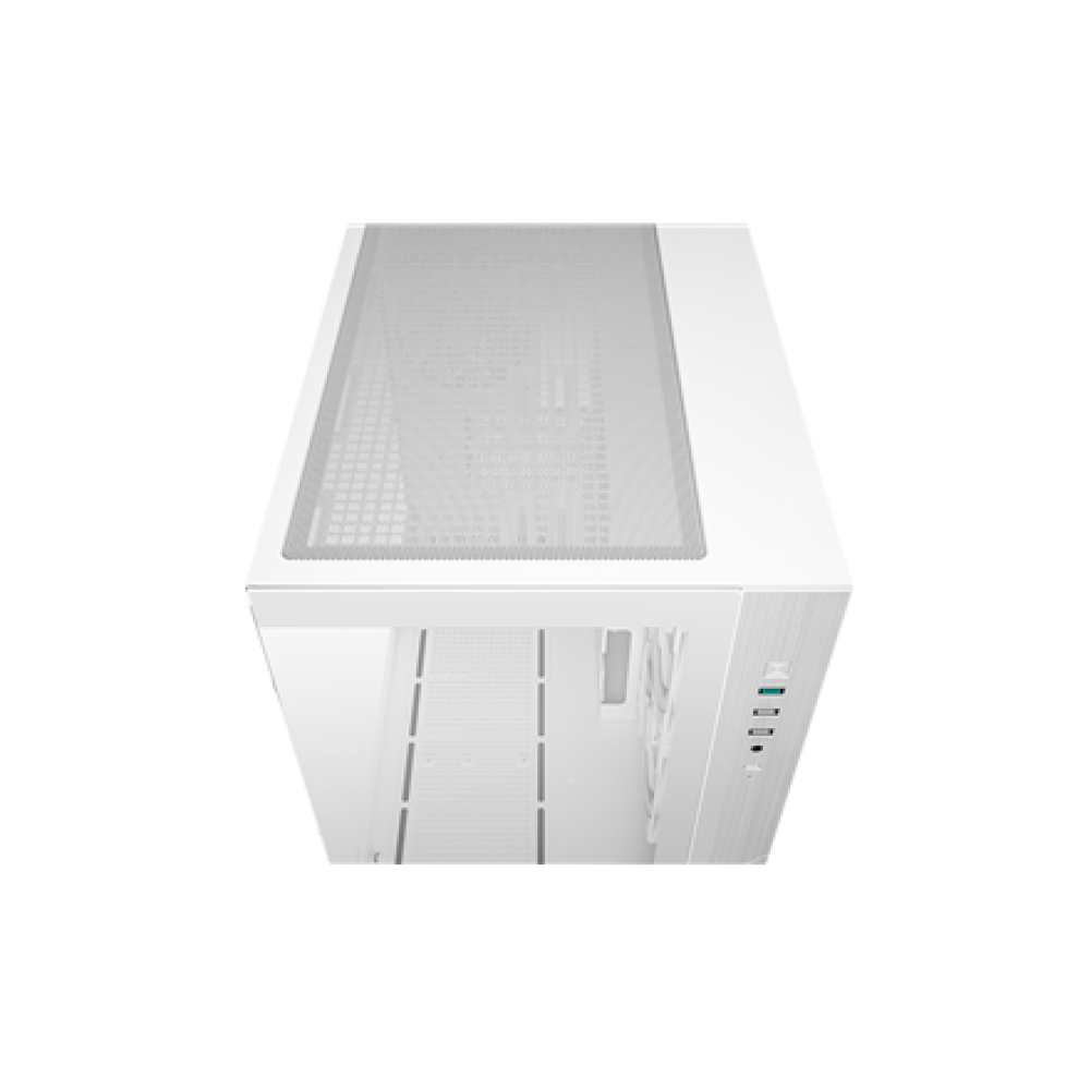 Deepcool Case , CG330 3F WH , White , Micro ATX , Power supply included No