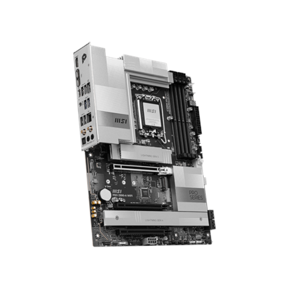 MSI PRO Z890-A WIFI , Processor family Intel , Processor socket LGA1851 , DDR5 UDIMM , Supported hard disk drive interfaces SATA, M.2 , Number of SATA connectors 4