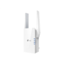 TP-LINK , Extender , RE505X , 802.11ax , 2.4GHz/5GHz , 300+1200 Mbit/s , 10/100/1000 Mbit/s , Ethernet LAN (RJ-45) ports 1 , MU-MiMO No , no PoE , Antenna type 2xExternal