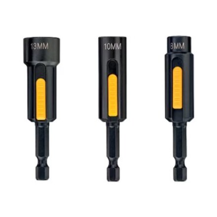 DEWALT , Impact Torsion heads, 8 mm, 10 mm, 13 mm , DT7460-QZ