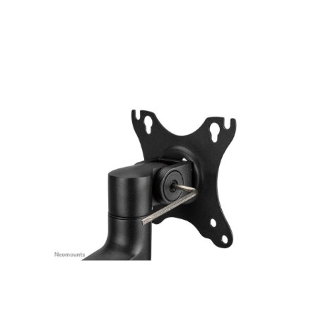 Neomounts Desk Mount , DS60-425BL2 Monitor Arm , Adjustable Height, Rotate, Tilt, Swivel , 17-27 , Maximum weight (capacity) 8 kg , Black