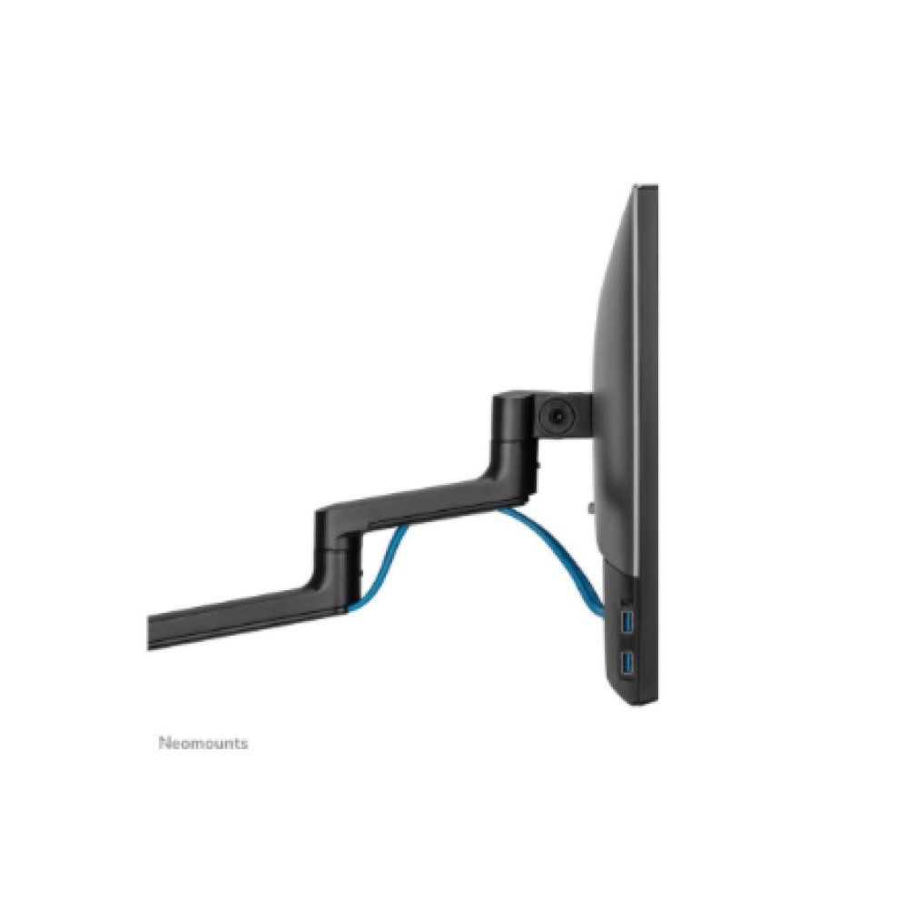 Neomounts Desk Mount , DS60-425BL2 Monitor Arm , Adjustable Height, Rotate, Tilt, Swivel , 17-27 , Maximum weight (capacity) 8 kg , Black