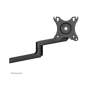 Neomounts Desk Mount , DS60-425BL2 Monitor Arm , Adjustable Height, Rotate, Tilt, Swivel , 17-27 , Maximum weight (capacity) 8 kg , Black