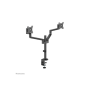 Neomounts Desk Mount , DS60-425BL2 Monitor Arm , Adjustable Height, Rotate, Tilt, Swivel , 17-27 , Maximum weight (capacity) 8 kg , Black