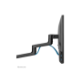 Neomounts Desk Mount , DS60-425BL2 Monitor Arm , Adjustable Height, Rotate, Tilt, Swivel , 17-27 , Maximum weight (capacity) 8 kg , Black
