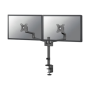 Neomounts Desk Mount , DS60-425BL2 Monitor Arm , Adjustable Height, Rotate, Tilt, Swivel , 17-27 , Maximum weight (capacity) 8 kg , Black