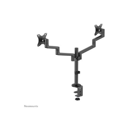 Neomounts Desk Mount , DS60-425BL2 Monitor Arm , Adjustable Height, Rotate, Tilt, Swivel , 17-27 , Maximum weight (capacity) 8 kg , Black