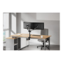 Neomounts Desk Mount , DS60-425BL2 Monitor Arm , Adjustable Height, Rotate, Tilt, Swivel , 17-27 , Maximum weight (capacity) 8 kg , Black