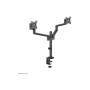 Neomounts Desk Mount , DS60-425BL2 Monitor Arm , Adjustable Height, Rotate, Tilt, Swivel , 17-27 , Maximum weight (capacity) 8 kg , Black