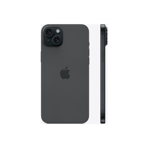 Apple , iPhone 15 Plus , Black , 6.7 , Super Retina XDR , 1290 x 2796 pixels , Apple , A16 Bionic , Internal RAM 6 GB , 128 GB , Dual SIM , Nano-SIM and eSIM , 4G , 5G , Main camera resolution 48+12 MP , Secondary camera resolution 12 MP , iOS , 17