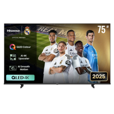 Hisense QLED TV , 75E7Q , 75 , Smart TV , VIDAA , 4K UHD , Black