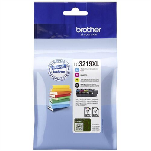 Brother LC3219XLVALDR , Ink cartridges , Black, Cyan, Magenta, Yellow