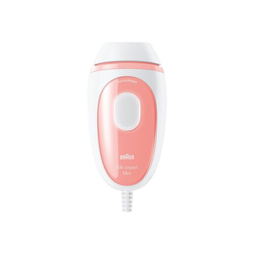 Braun Epilator PL1014 Silk-expert Mini IPL Number of power levels 3, White/Pink, Corded