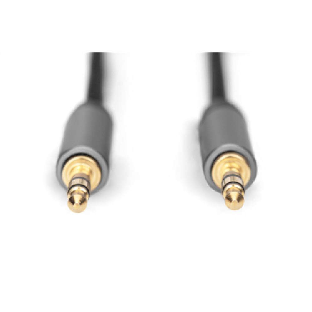 Digitus , AUX Audio Cable Stereo , DB-510110-018-S , 3.5 mm jack to 3.5 mm jack 3.5mm stereo plug , 3.5mm stereo plug