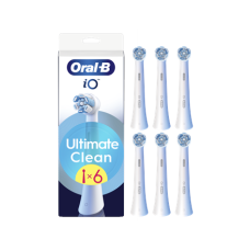 Oral-B Replaceable toothbrush heads , iO UltimateClean , Heads , For adults , Number of brush heads included 6 , White