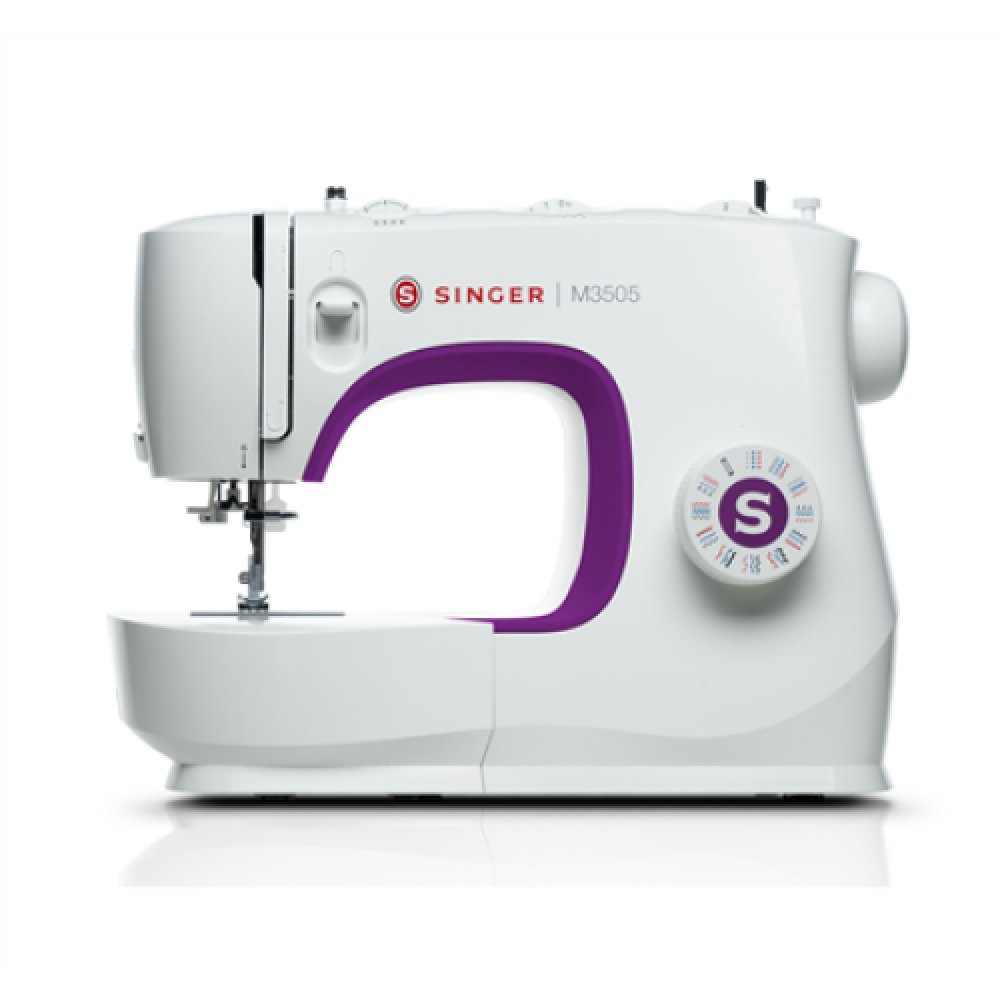 Singer Sewing Machine M3505 Number of stitches 32, Number of buttonholes 1, White