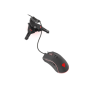 Genesis , Mouse Bungee , Vanad 300 , Gaming , Black , No