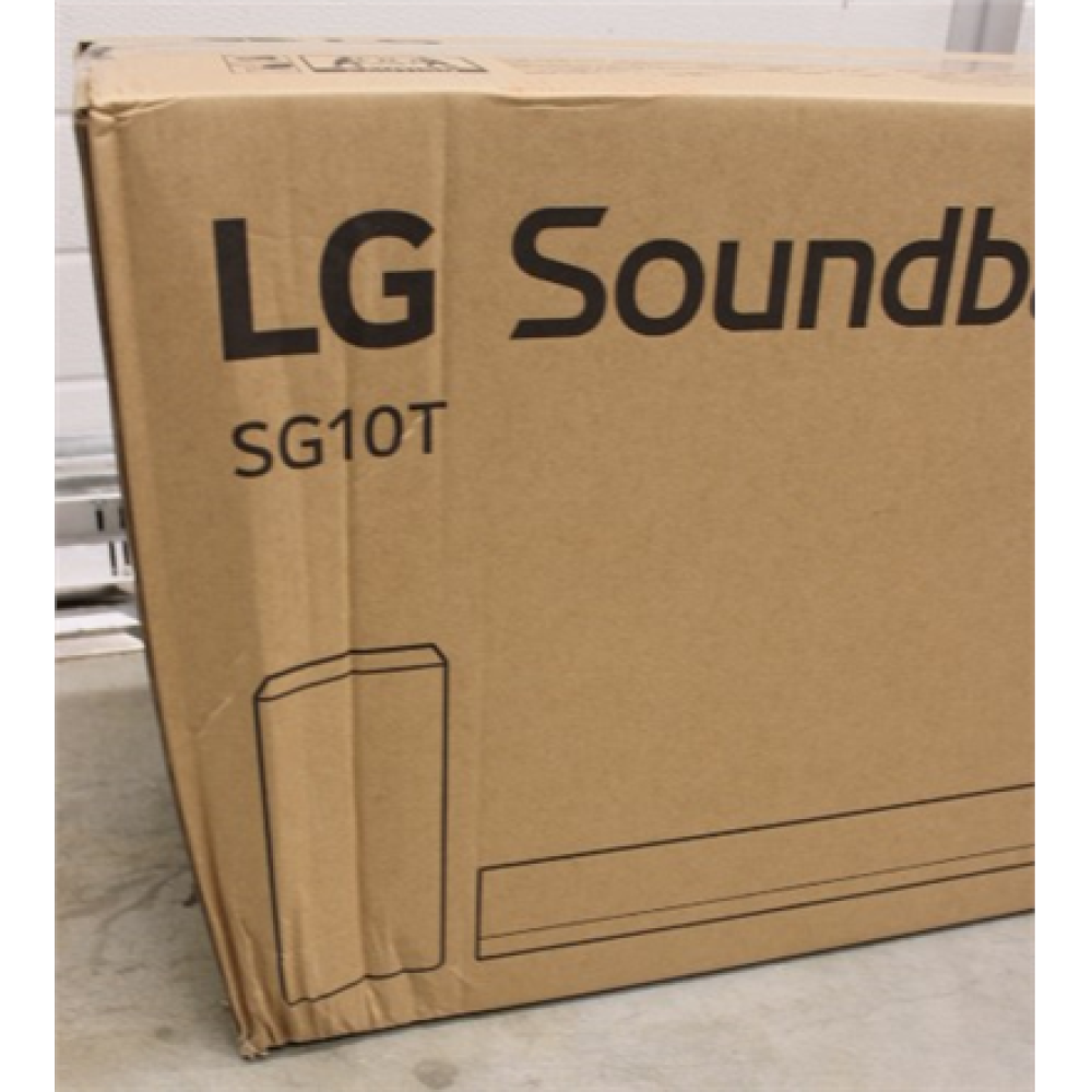 SALE OUT. LG Soundbar SG10TY for TV with Dolby Atmos 3.1 Channel , LG , Soundbar Sound System with Dolby Atmos and 3.1 Channels , SG10TY , DAMAGED PACKAGING , Bluetooth