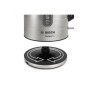 Bosch , Kettle , DesignLine TWK4P440 , Electric , 2400 W , 1.7 L , Stainless steel , 360° rotational base , Black/Stainless Steel