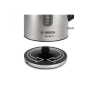 Bosch , Kettle , DesignLine TWK4P440 , Electric , 2400 W , 1.7 L , Stainless steel , 360° rotational base , Stainless steel/Black