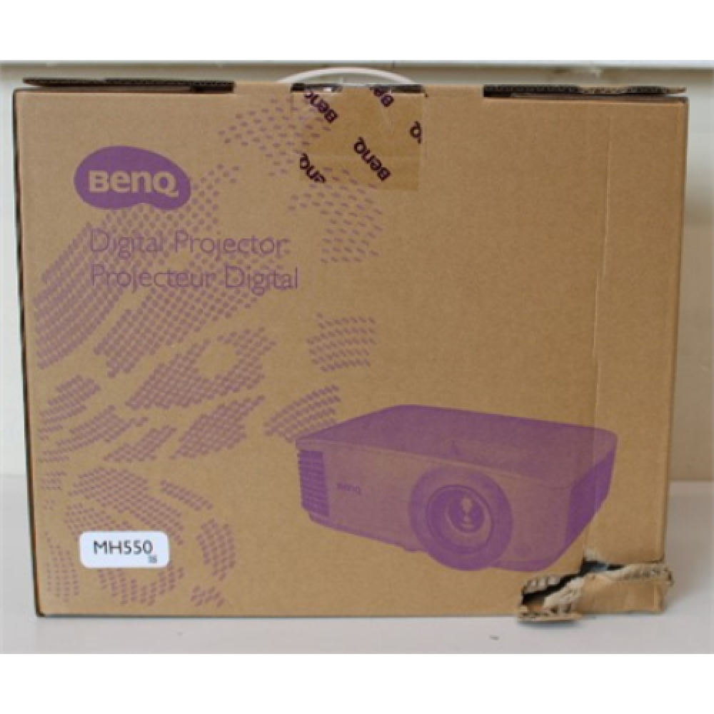 SALE OUT. BenQ MH550 WUXGA (1920x1200) Business HDMI Projector /3500Lm/16:9/20000:1/White,DAMAGED PACKAGING , Benq MH550 , WUXGA (1920x1200) , 3500 ANSI lumens , White , DAMAGED PACKAGING , Lamp warranty 12 month(s)