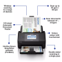Epson Document scanner , WorkForce ES-590W , Colour