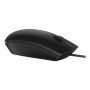 Dell , Optical Mouse , MS116 , Wired , Black