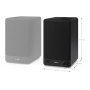 Sharp CP-SS30 Bookshelf Speakers, Black , Sharp , Speakers , CP-SS30(BK) Bookshelf , 60 W , Bluetooth , Black , Wireless connection