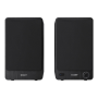 Sharp CP-SS30 Bookshelf Speakers, Black , Sharp , Speakers , CP-SS30(BK) Bookshelf , 60 W , Bluetooth , Black , Wireless connection