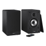 Sharp CP-SS30 Bookshelf Speakers, Black , Sharp , Speakers , CP-SS30(BK) Bookshelf , 60 W , Bluetooth , Black , Wireless connection