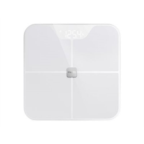 iHealth , Body Analysis Scales , HS2S , Body fat analysis , Body Mass Index (BMI) measuring , Body water percentage , Bone mass analysis , Maximum weight (capacity) 180 kg , Memory function , Multiple users , Muscle ratio/density analysis