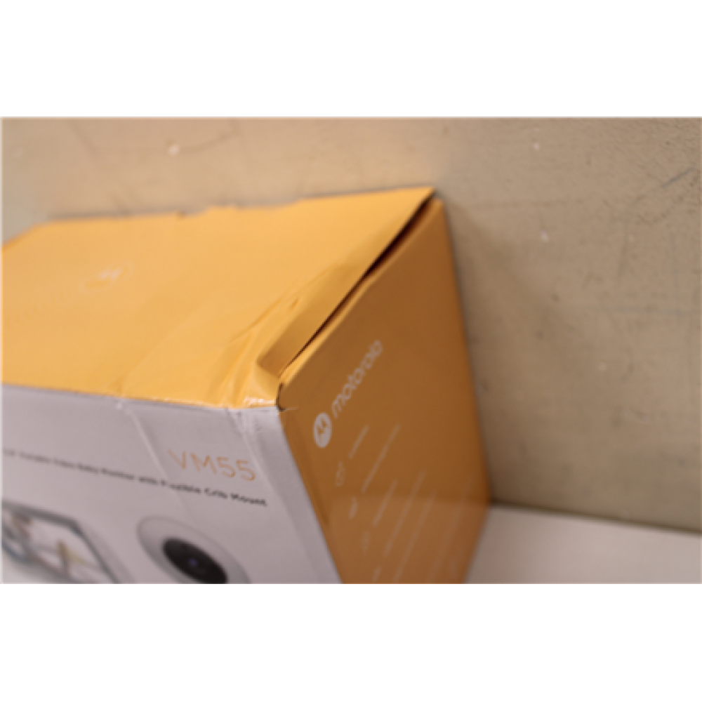 SALE OUT. Motorola VM55 5.0 Portable Video Baby Monitor with Flexible Crib Mount, White , Motorola Portable Video Baby Monitor with Flexible Crib Mount , VM55 5.0 , 5 LCD colour display with 480 x 272px resolution; 5 preloaded lullabies; Remote pan, tilt 