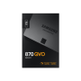 Samsung , SSD , 870 QVO , 1000 GB , SSD form factor 2.5 , Solid-state drive interface SATA III , Read speed 560 MB/s , Write speed 530 MB/s