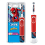 Oral-B Electric Toothbrush Vitality 100 Kids Spiderman Rechargeable, For kids, Number of teeth brushing modes 1, Red