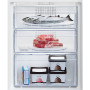 BEKO Refrigerator , BCHA275K41SN , Energy efficiency class E , Built-in , Combi , Height 177.5 cm , No Frost system , Fridge net capacity 193 L , Freezer net capacity 69 L , 38 dB , White