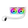 Gamemax CPU Liquid Cooler , ICEBURG 240 DIGITAL WH , White
