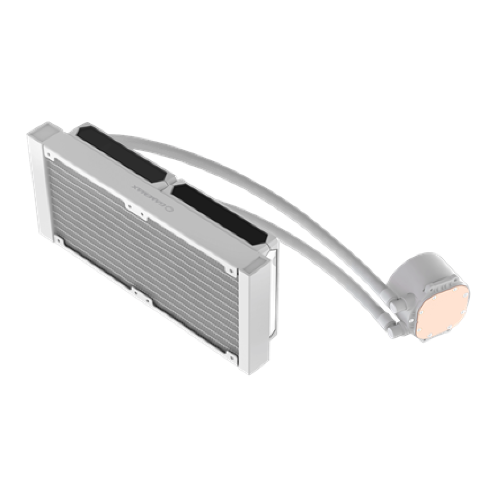 Gamemax CPU Liquid Cooler , ICEBURG 240 DIGITAL WH , White