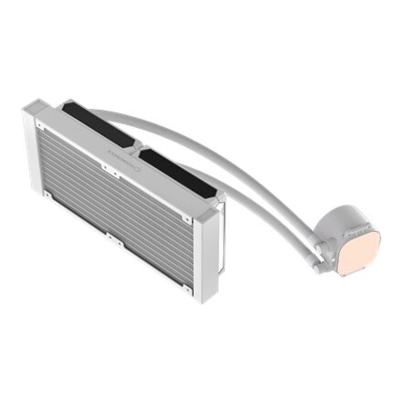 Gamemax CPU Liquid Cooler , ICEBURG 240 DIGITAL WH , White