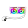 Gamemax CPU Liquid Cooler , ICEBURG 240 DIGITAL WH , White