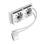 Gamemax CPU Liquid Cooler , ICEBURG 240 DIGITAL WH , White