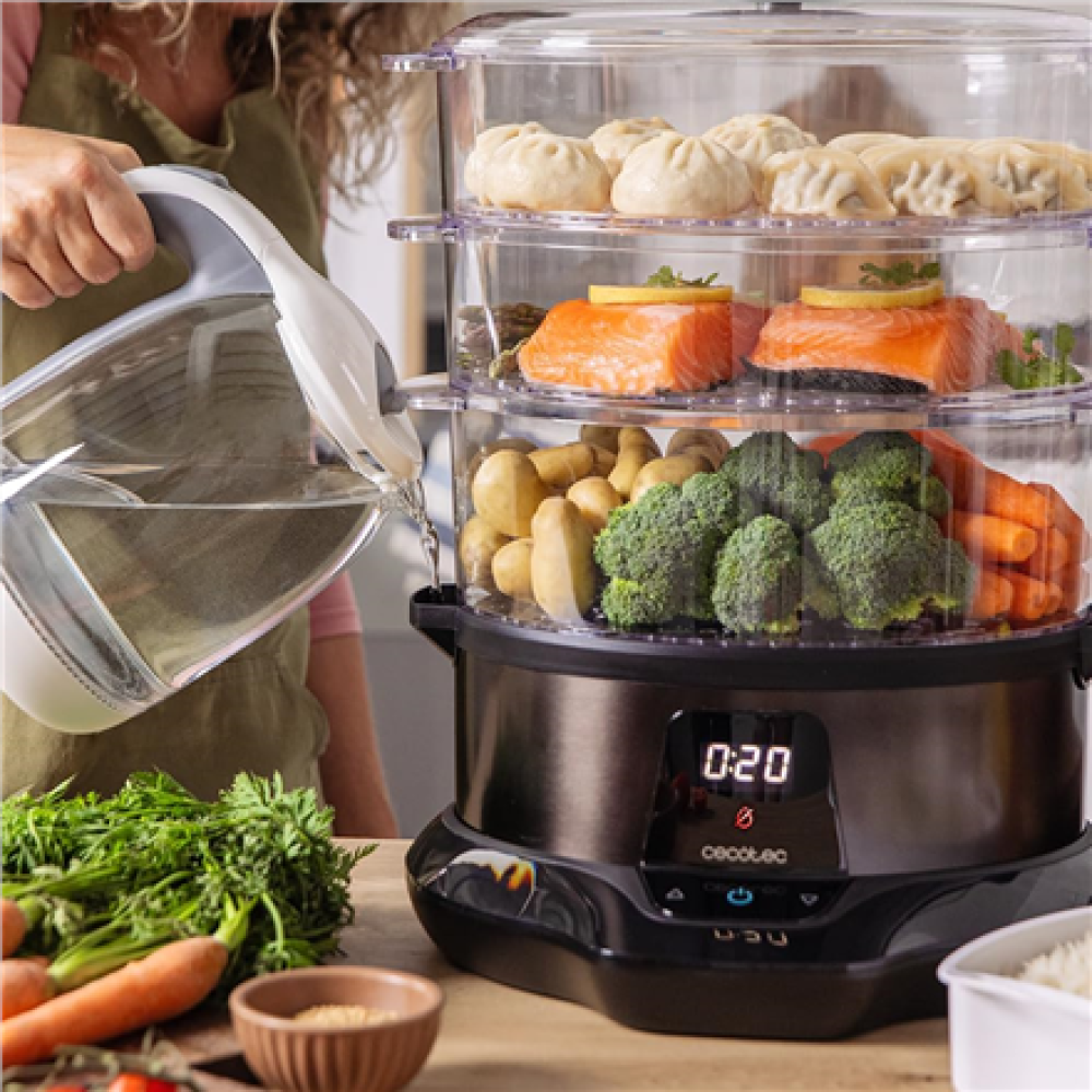 Cecotec Food Steamer , Vapovita 3000 Pro , 1000 W , Number of baskets 3