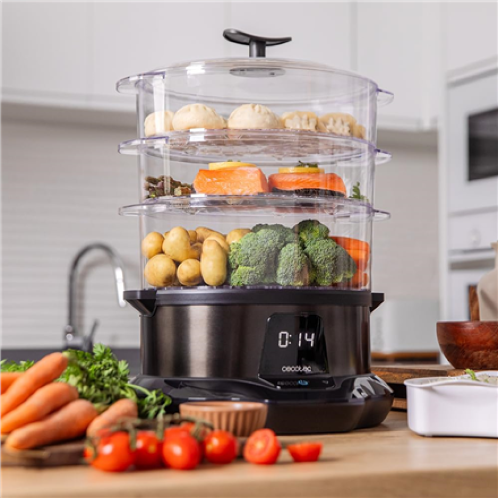 Cecotec Food Steamer , Vapovita 3000 Pro , 1000 W , Number of baskets 3