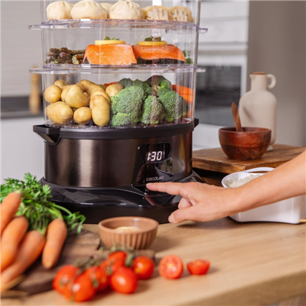 Cecotec Food Steamer , Vapovita 3000 Pro , 1000 W , Number of baskets 3