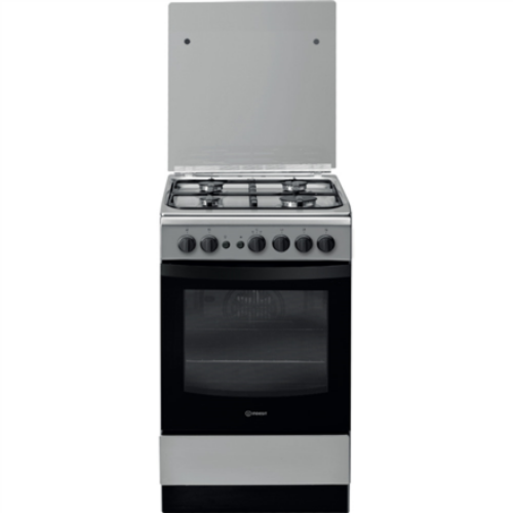 Cooker , IS5G1PMX/E , Hob type Gas , Oven type Gas , Stainless steel , Width 50 cm , Grilling , Depth 60 cm , 59 L