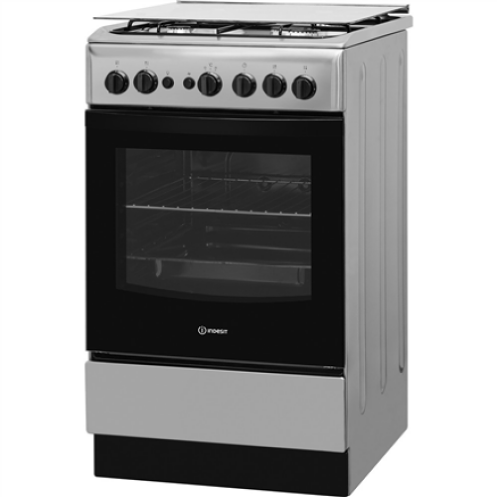 Cooker , IS5G1PMX/E , Hob type Gas , Oven type Gas , Stainless steel , Width 50 cm , Grilling , Depth 60 cm , 59 L