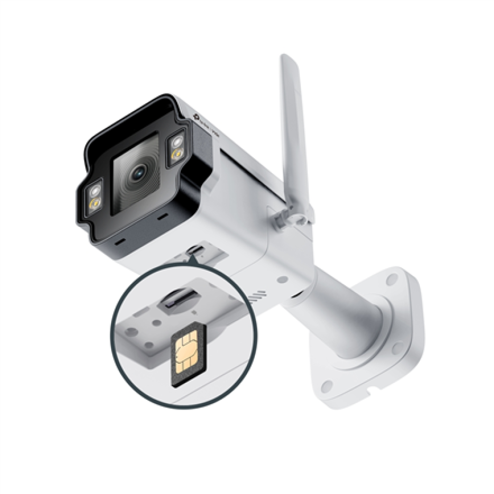 TP-LINK InSight S345-4G , VIGI Outdoor Full-Color 4G Network Camera , Bullet , 4 MP , 4mm , IP66 , H.265+ , MicroSD, up to 512 GB