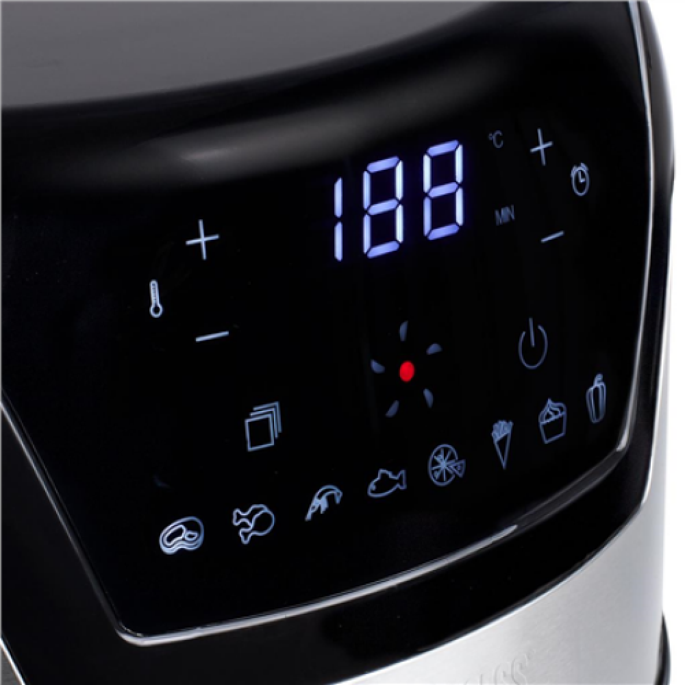 Princess , Digital Airfryer XXL , 182026 , Power 1500 W , Capacity 4.5 L , Black/Stainless Steel