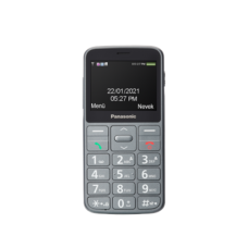 Panasonic KX-TU160 Easy Use Mobile Phone Grey, 2.4 , TFT-LCD, 240 x 320, USB version USB-C, Built-in camera, Main camera 0.3 MP, 32 GB