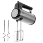 Adler Hand mixer , AD 4232 , Hand Mixer , 900 W , Number of speeds 5 , Turbo mode , Black/Stainless Steel