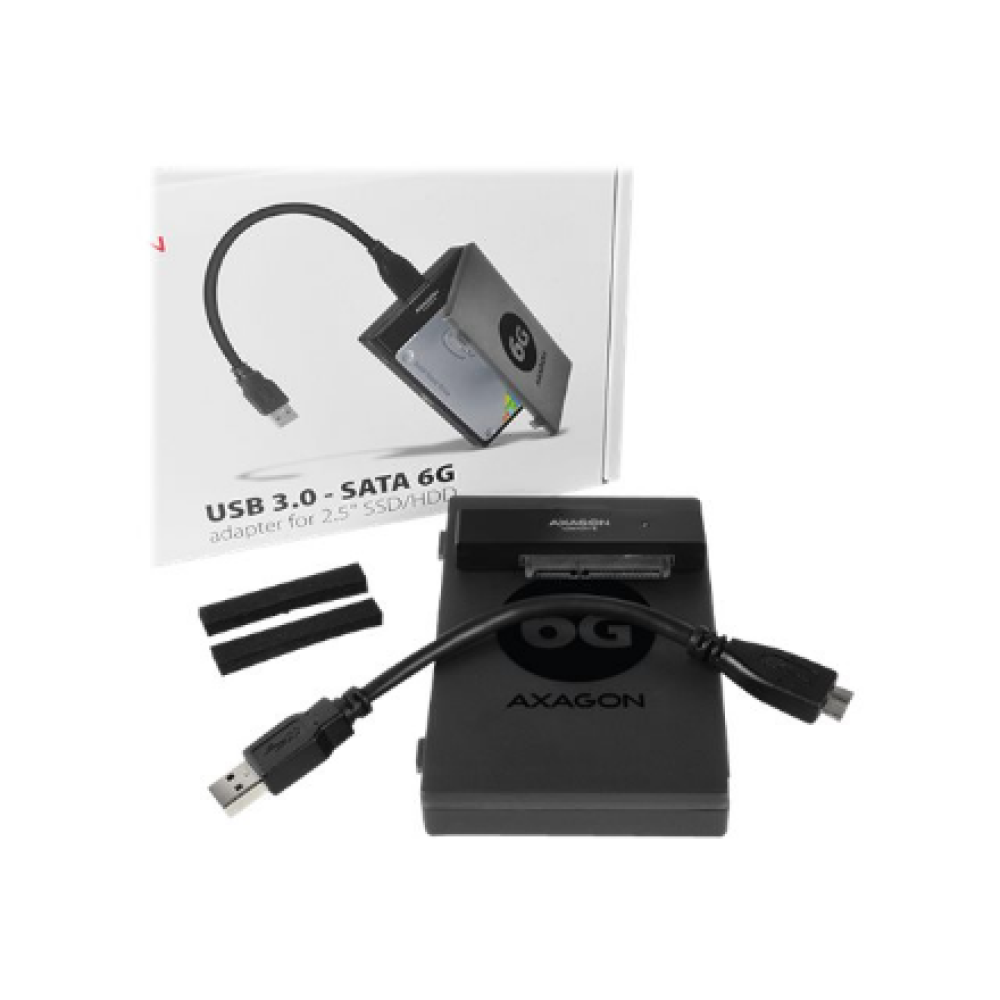 AXAGON USB 3.0 - 2.5 HDD SATA , ADSA-1S6 , SATA 6G , USB 3.0